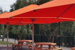 Hawkes Bay Shade 7 Orange Umbrella