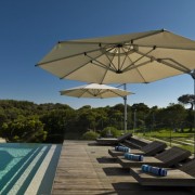 Shade 7 Umbrella Poolside