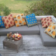 Outdoor furniture upholstery