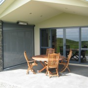 Wind breaks for outdoor living